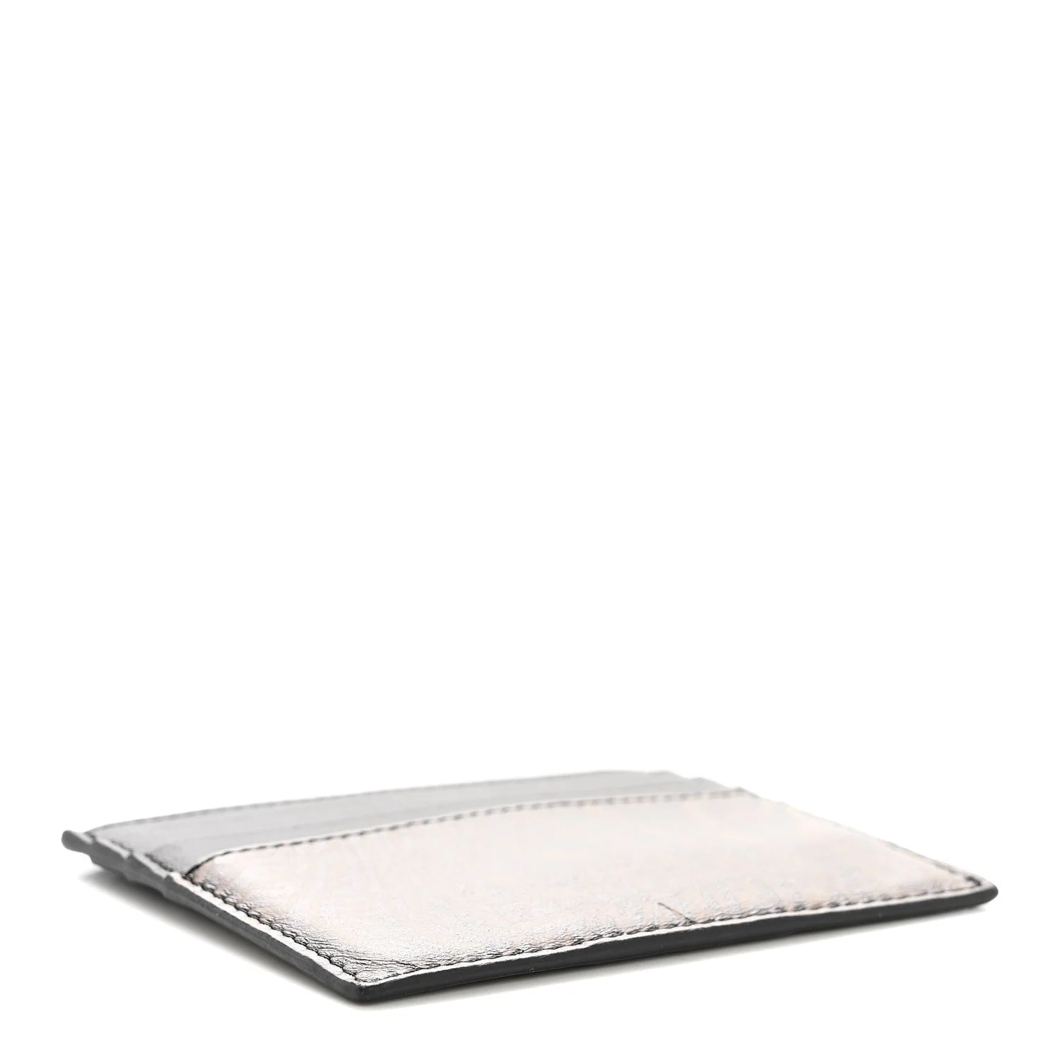 X Sarah Coleman Vitello Grace Light Micro Vertigo Embossed Card Holder Maya 4