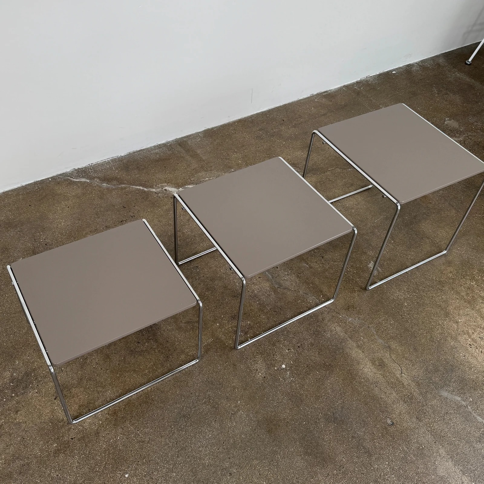Cassina Marcel T Set of 3 Nesting 4