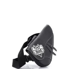 Christian Dior Saddle Stüssy Skull‑Patch Crossbody 2