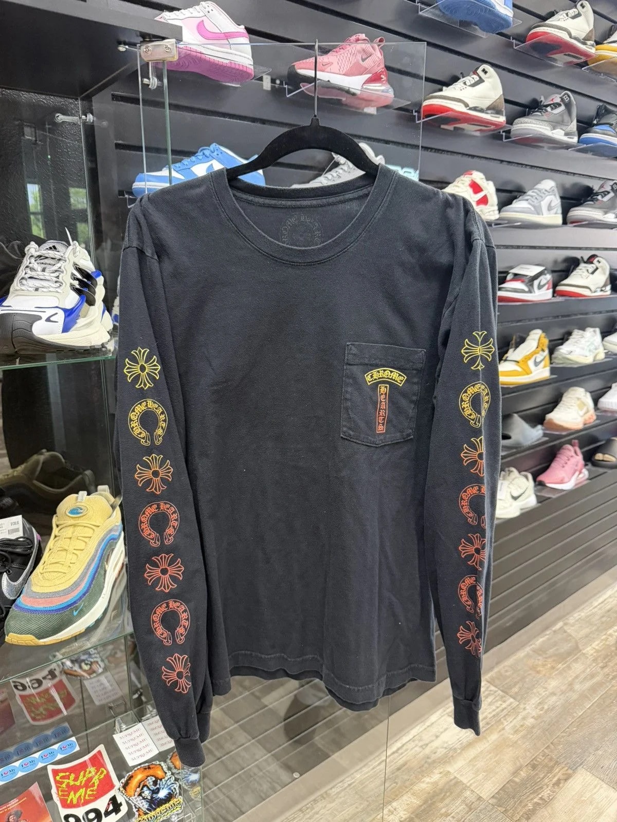 Chrome Hearts — Hearts T-Bar Longsleeve L — streetwear — resale