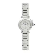 Cartier Pasha 2973 Quartz Stainless Steel Silver 2