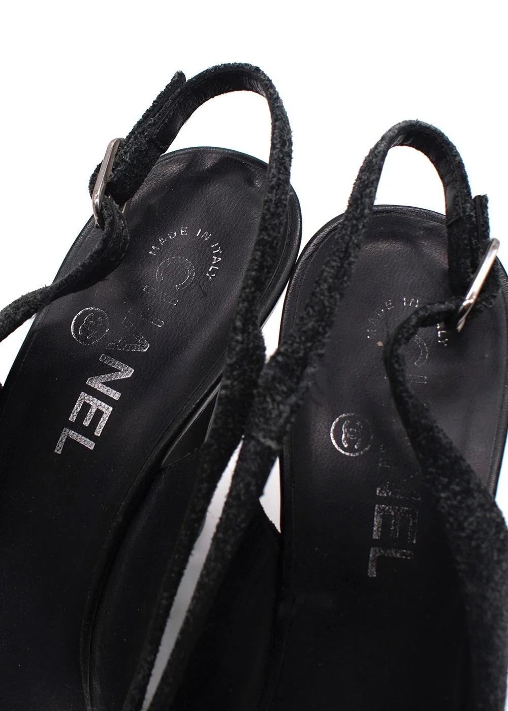 Chanel and CC Cap Toe Slingback 4