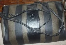 Fendi Pequin Stripe Crossbody 2