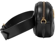 NEW Gucci GG Marmont Matelasse Double G Belt Fanny Pack 85/34 4