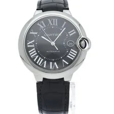 Cartier Ballon Bleu de 42mm LM Automatic WSBB0003 SS Leather 2