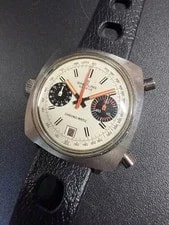 Breitling Chrono-Matic Ref. 2111 Cal. 112 Automatic Chronograph 1969 2