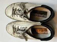 Golden Goose — Golden Goose Superstar Bottom Reinforcement 245 Italian Model Limited Editi — Sneaker — resale