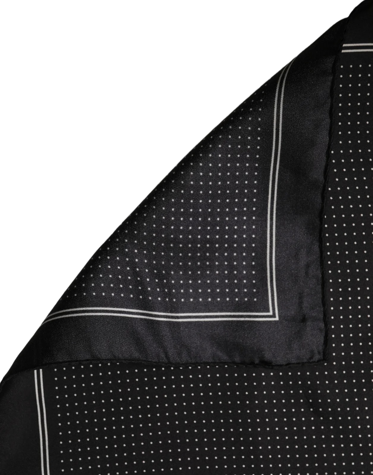Dolce & Gabbana Polka Dot Pocket Square Foulard Scarf 4
