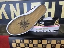Vegas Golden Knights X Vans Limited Edition Slip-on US 9 2