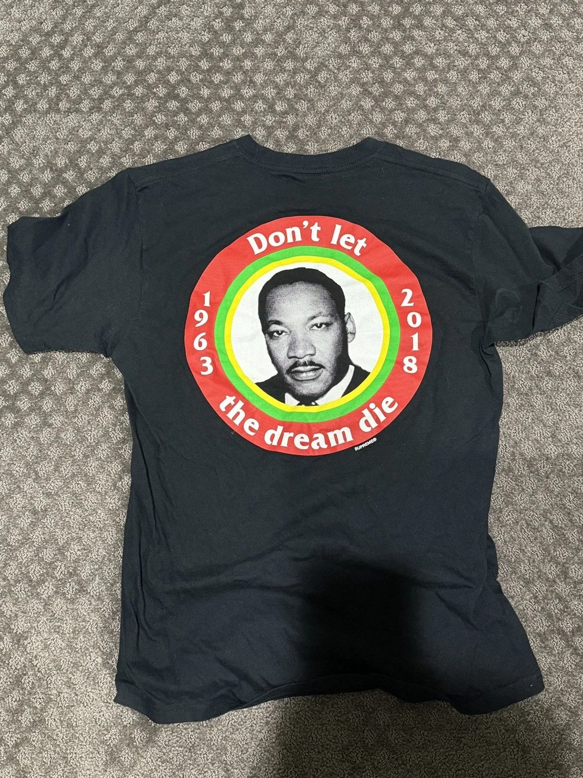 Supreme — MLK Supreme T — streetwear — resale