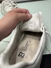 Balmain Paris B-Court Low Top Shoes Size US 10 EU 43 3