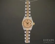 1984 Rolex Datejust 69173 Two Tone Tapestry Dial 26mm p25289 2