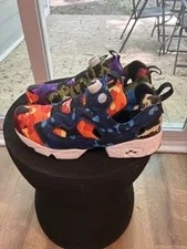 Size 12- Reebok Bape X InstaPump Fury OG Camo 3