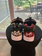 Size 12- Reebok Bape X InstaPump Fury OG Camo 4