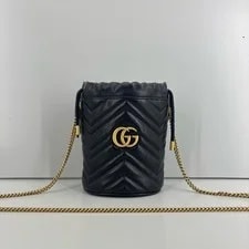 Gucci — Gucci GG Marmont Mini Collection Bucket — Handbag — resale