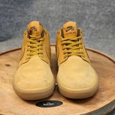 Nike SB Portmore II Solarsoft Size 7 US Mid Wheat Skate Shoes 2