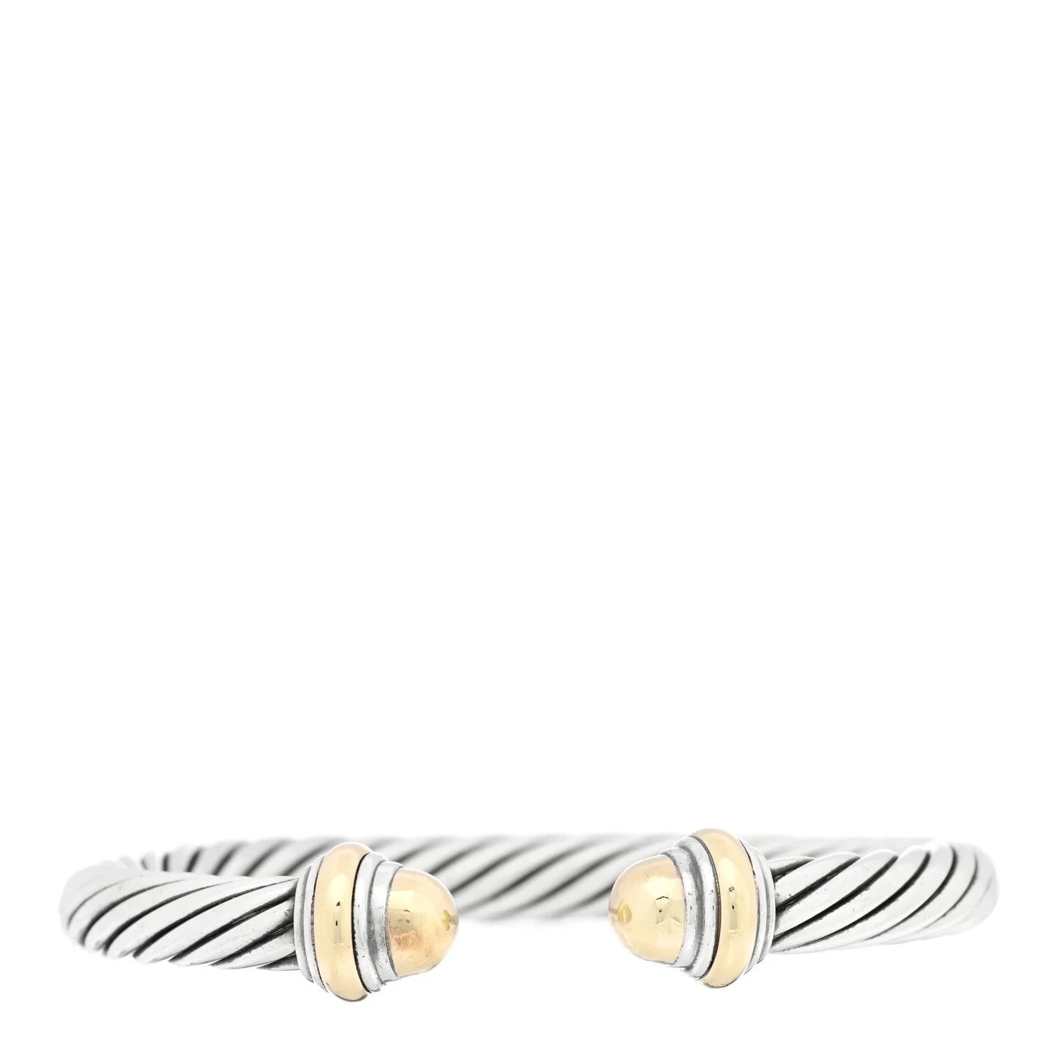 David Yurman — 14K Yellow Gold 7mm Cable Classics Dome — Jewelry — resale
