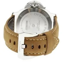 Panerai Luminor Marina Acciaio PAM00632 44mm SS Leather Small Seconds #C283 4