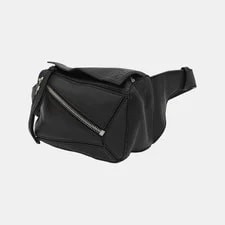 Loewe Puzzle Series Smooth Logo Embossed Waist - Excellent #T15SOS 3