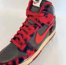 Size 10 - Nike Dunk 1985 High Acid Wash 2