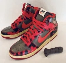 Size 10 - Nike Dunk 1985 High Acid Wash 3