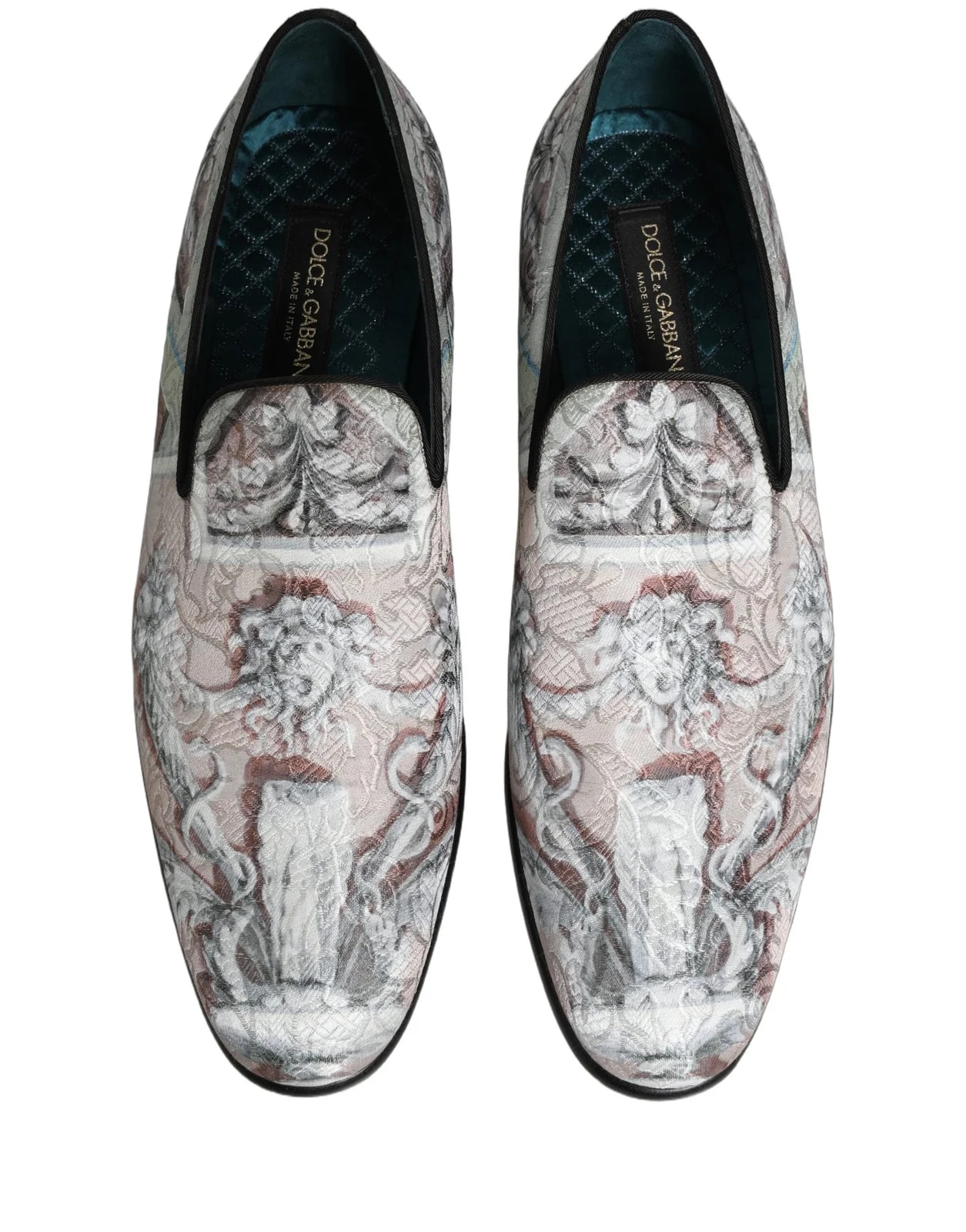 Dolce & Gabbana Baroque Dress Loafers Shoes 3