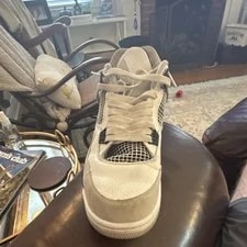 Jordan Air 4 / / ’s Mid Top Lace-Up Basketball 4