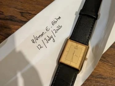 Seiko — 1980s Seiko Tank Minimalist Gold Ref: 9021-5290 | Made in Japan — Watch — resale