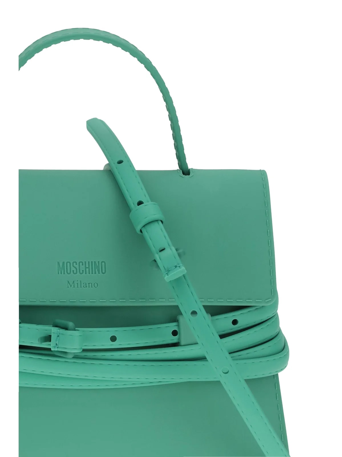 Moschino Tie Me Top Handle — Silicon 4