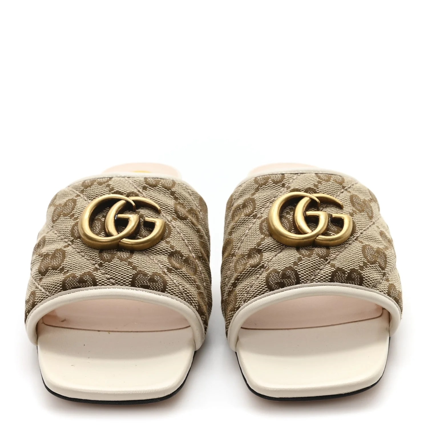 Matelasse Diagonal GG Marmont Slide 35 Mystic 3