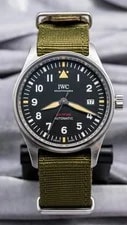 IWC Pilot’s Spitfire 39mm Warranty Thru 2030 Paper Black Dial IW326801 2