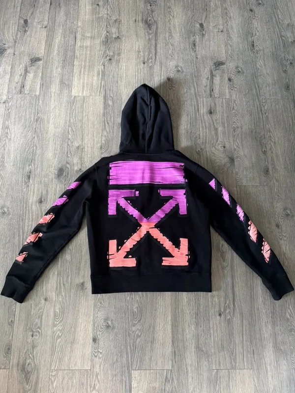Off-White — Off-White Marker Pullover Hoodie — streetwear — resale