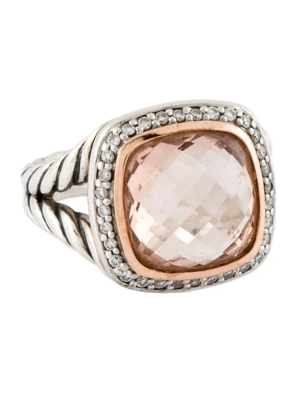 David Yurman — Morganite & Albion Cocktail — Jewelry — resale