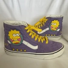 Vans Simpsons High Top 6, 7.5 Skate Cartoon 2