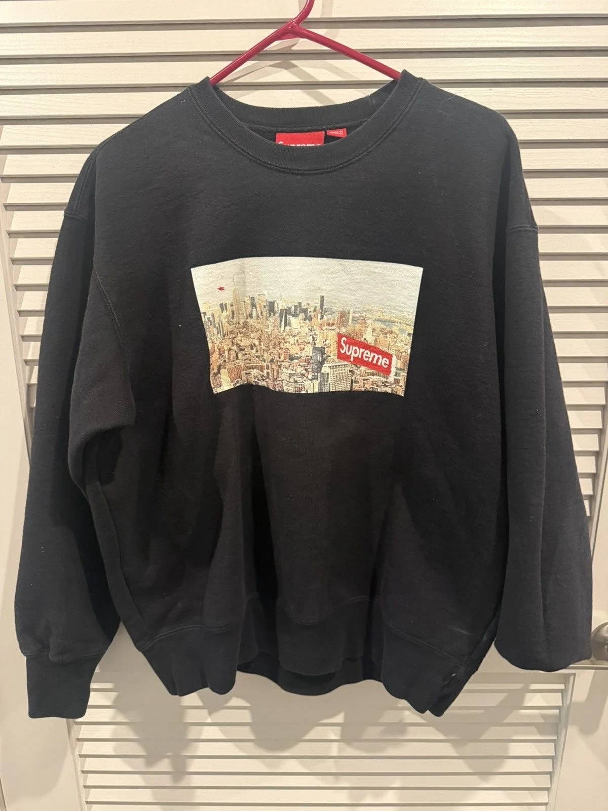 Supreme — Supreme Aerial Crewneck — streetwear — resale