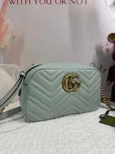 Gucci GG Marmont Crossbody Adjustable Chain Strap HW 2