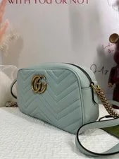 Gucci GG Marmont Crossbody Adjustable Chain Strap HW 3
