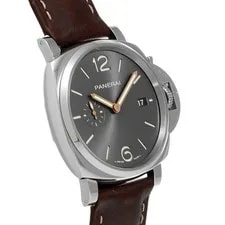 Panerai Luminor Due PAM01250 OP7512 Grey Dial Titanium Auto 42mm #W2177 3