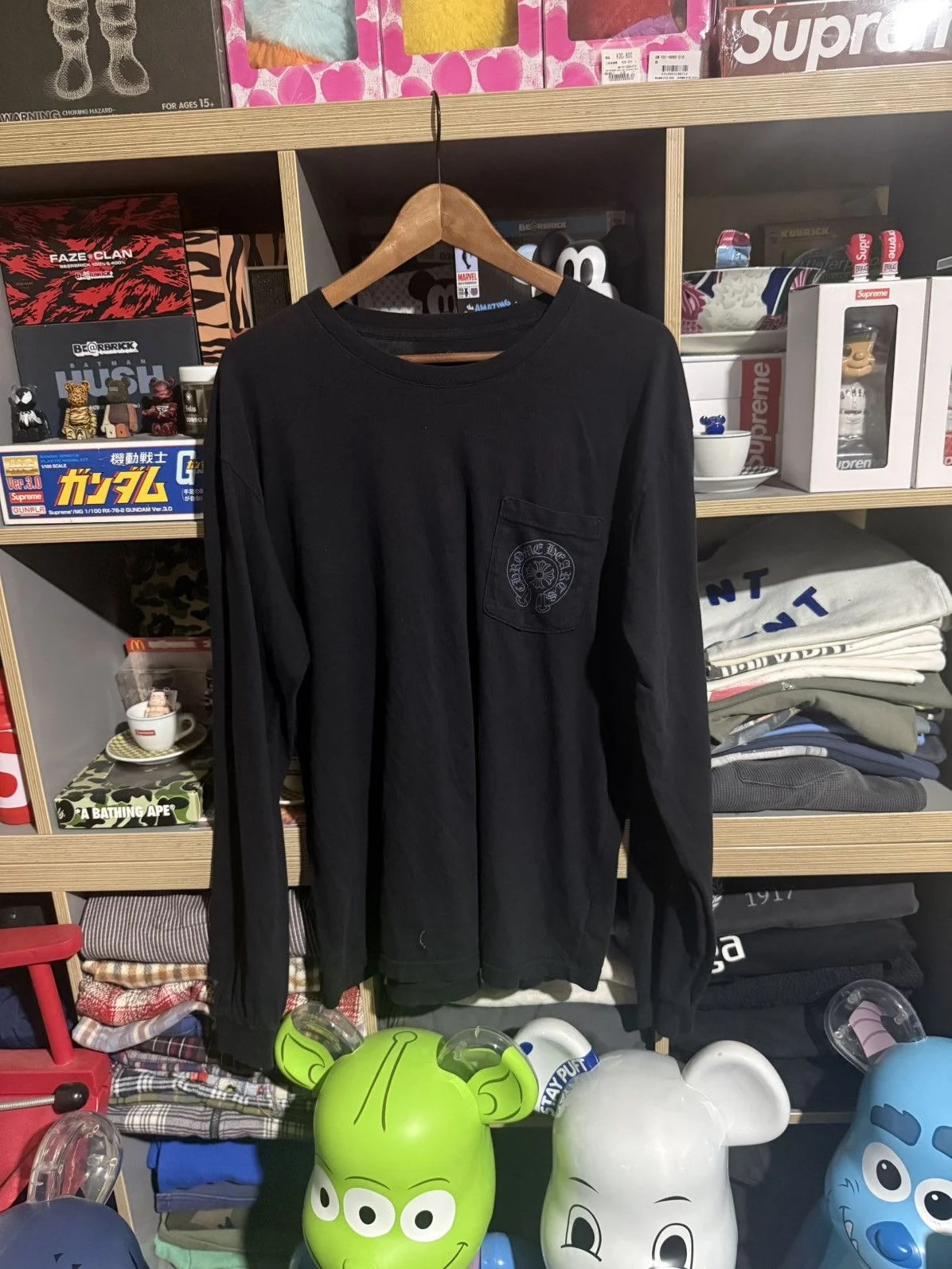 Chrome Hearts — Hearts / Staff Longsleeve Shirt — streetwear — resale