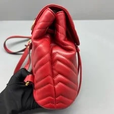 Gucci GG Marmont Chevron Quilt Backpack 2