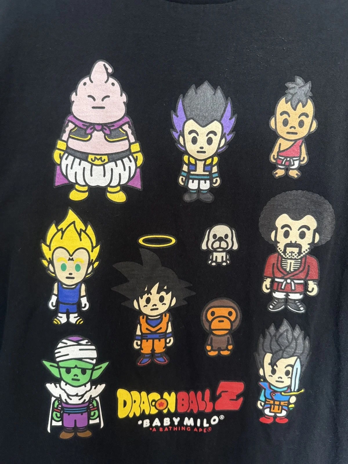 BAPE — Bape Dragon Ball Z Baby Milo Tee — streetwear — resale