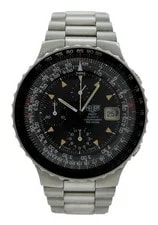 Heuer (Pre-Tag) 43mm Pilot Black Dial Aviation Ref: 230.206! 2