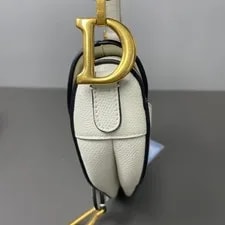 Auth Dior 2019 Saddle Hardware Top Handle 3