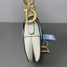 Auth Dior 2019 Saddle Hardware Top Handle 4