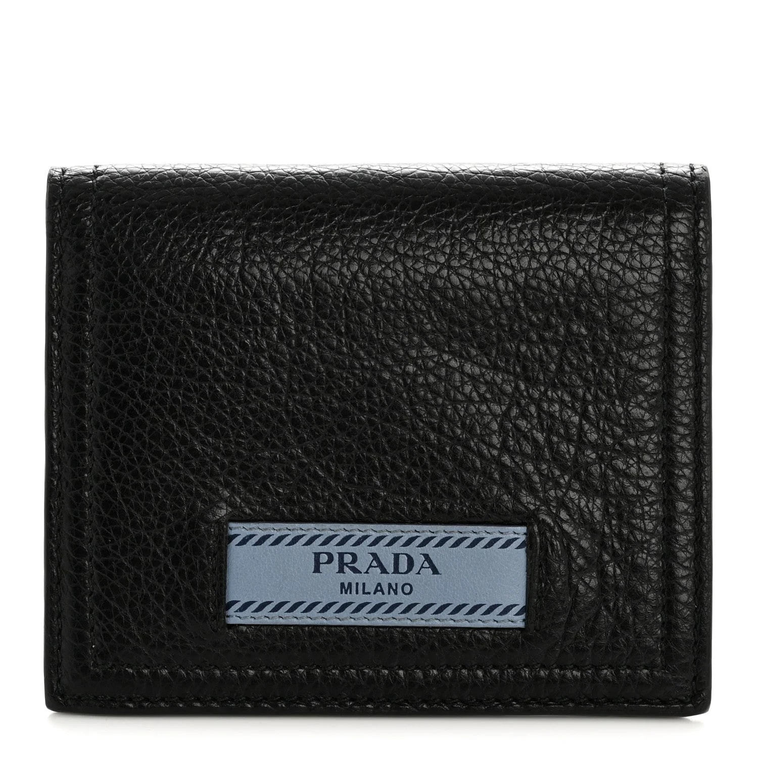 Prada — Glace City Etiquette Compact Wallet Astrale — Accessory — resale