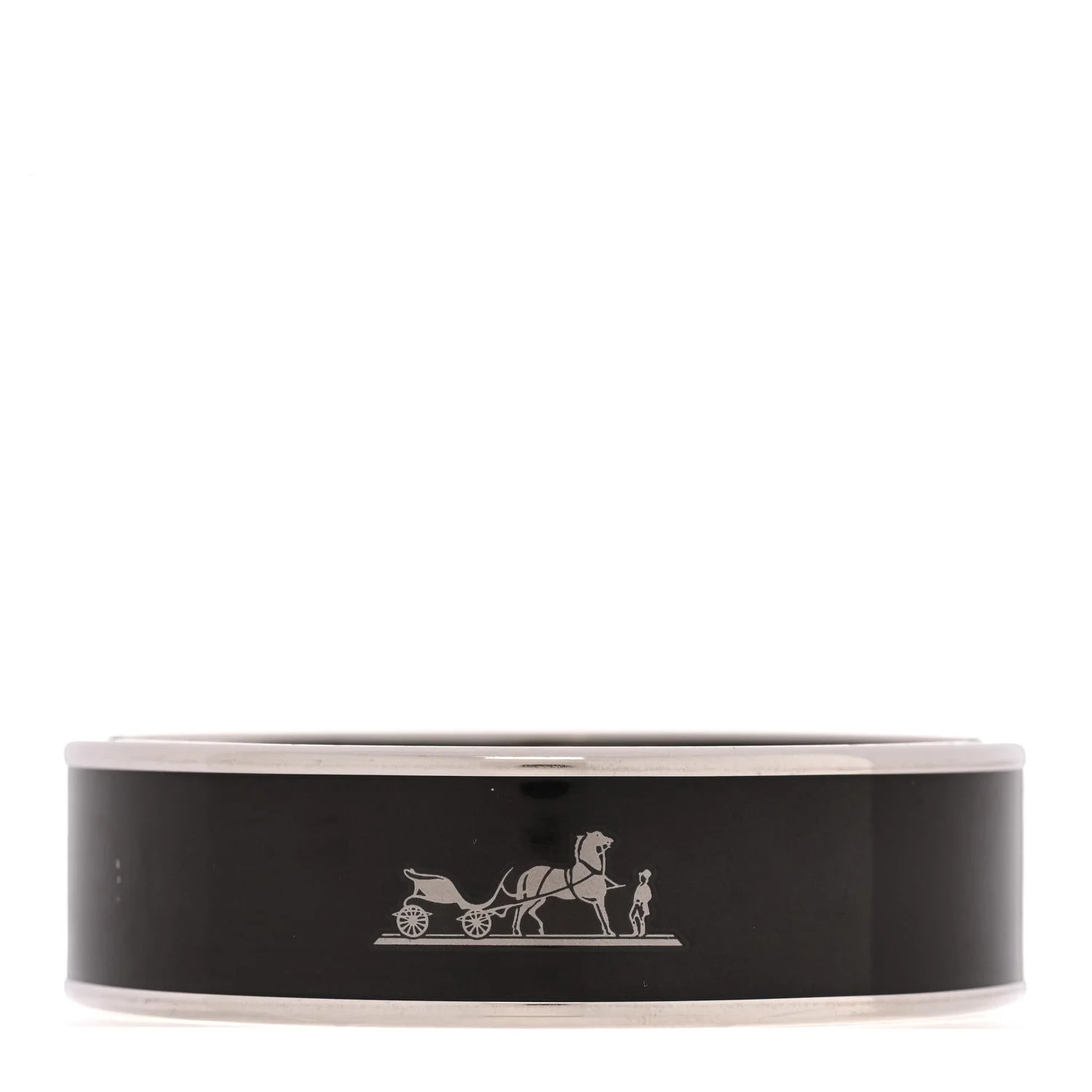 Hermès — Enamel Printed Caleche Wide — Jewelry — resale