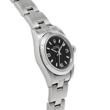 Rolex Oyster Perpetual 76080 24mm Stainless Steel Black #WW2485 3