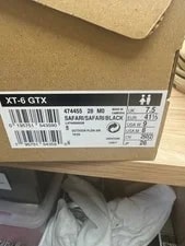 Salomon XT6 GTX Safari/Safari/ W9/M8 Size IN BOX 2