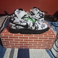 Size 9.5 - AIR Force 1 MID SP Off-white, / (DR0500-102) 3
