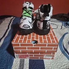 Size 9.5 - AIR Force 1 MID SP Off-white, / (DR0500-102) 4